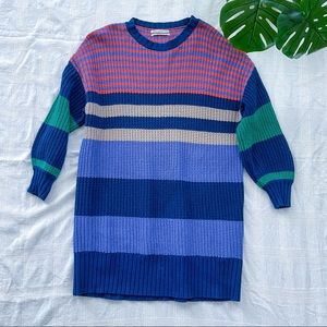 UO Whistler Striped Sweater Dress